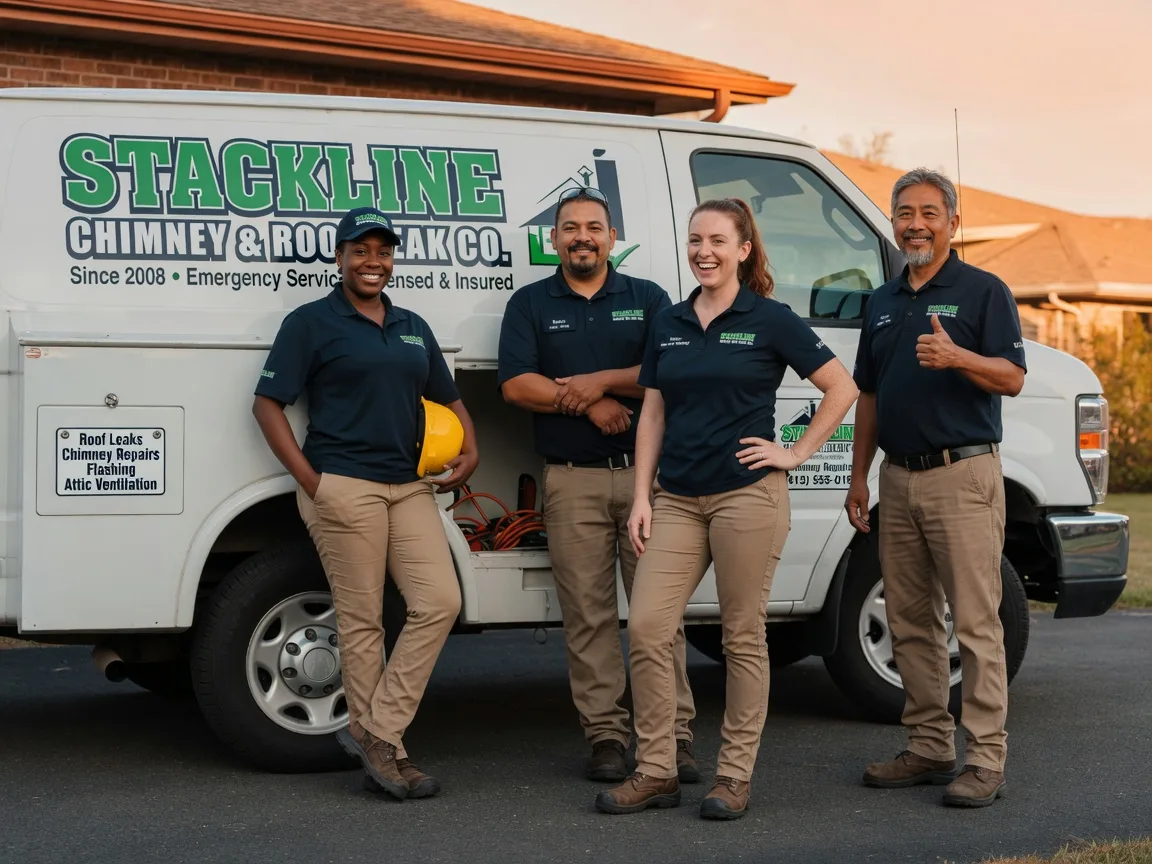 Chimney flashing repair company in Bonaparte, IA